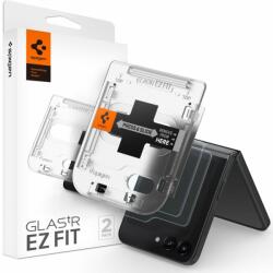 Spigen Folie pentru Samsung Galaxy Z Flip5 (set 2), Spigen Glas. tR EZ FIT, Clear