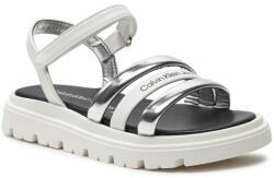Calvin Klein Jeans Sandale Calvin Klein Jeans V4A2-80833-0371 M Silver/White X059