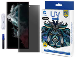 LITO Folie pentru Samsung Galaxy S22 Ultra 5G, Lito 3D UV Glass, Privacy