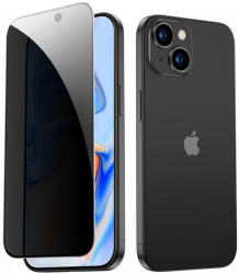 ESR Folie pentru iPhone 15 Plus, Tempered Glass Privacy, Black