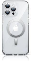 Kingxbar Husa Cover Kingxbar Magsafe Crystal Series pentru iPhone 14 Plus Argintiu - onmobile