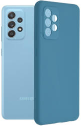 Techsuit Husa pentru Samsung Galaxy A52 4G / A52 5G / A52s 5G, Techsuit Soft Edge Silicone, Denim Blue