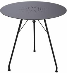 HOUE Fekete fém kerti bisztró asztal HOUE Circum 74 cm (12831-2412)
