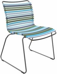 HOUE Kék-zöld műanyag kerti szék HOUE Click (10814-8418)