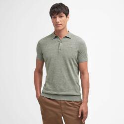 Barbour Buston Knitted Polo Shirt - Olive Marl - L