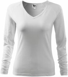MALFINI Női hosszú újjú póló Elegance - Fehér | L (1270015)