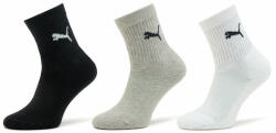 PUMA 3 pár hosszú szárú gyerek zokni Puma Junior Crew Sock 3P 907958 Grey/White/Black 03 31_34