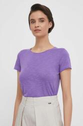 Sisley t-shirt női, lila - lila M - answear - 8 390 Ft