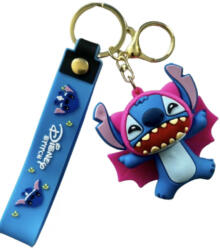Stitch kulcstartó, kék, 10cm, M3