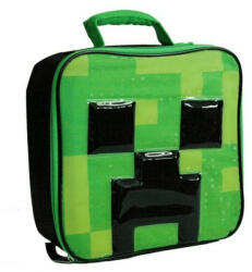 Astra Minecraft uzsonnás táska, hűtőtáska, 23x23x9cm, Creeper, Astra