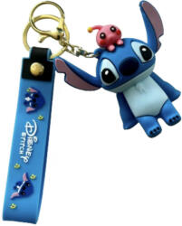 Stitch kulcstartó, kék, 10cm, M4