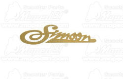 matrica SIMSON lágy arany Német minőség EAST ZONE