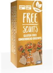 FreeScuits gluténmentes mézeskalács keksz édesítőszerrel 115 g