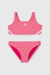 Adidas kétrészes gyerek fürdőruha rózsaszín - rózsaszín 98