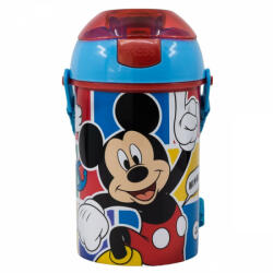 Stor Mickey egér Pop Up Kulacs nyakbaakasztóval 450 ml BPA mentes (74369)
