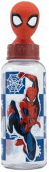 Stor Spiderman kulacs 3D figurás kupakkal 560 ml BPA mentes (74859)