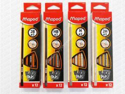 Maped 23- Ceruza Maped HB, B, 2B, H, 2H