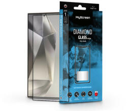 MyScreen Samsung SM-S928 Galaxy S24 Ultra edzett üveg képernyővédő fólia - MyScreen Protector Diamond Glass Edge2.5D Full Glue - fekete - rexdigital