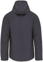 Kariban Férfi kapucnis softshell dzseki, Kariban KA413, Titanium-M (ka413ti-m)