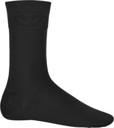 Kariban Uniszex mélybordás férfi zokni, Kariban KA813, Black-39/42 (ka813bl-39-42)