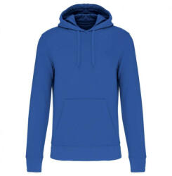 Kariban Férfi organikus kapucnis pulóver, Kariban KA4027, True Indigo-4XL (ka4027tri-4xl)