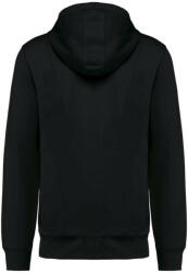 Kariban Uniszex cipzáros kapucnis vastag pulóver, Kariban KA4008, Black-3XL (ka4008bl-3xl)