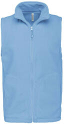 Kariban Férfi LUCA polár mellény, Kariban KA913, Sky Blue-4XL (ka913sb-4xl)