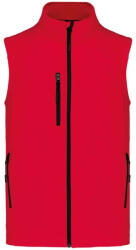 Kariban Férfi 3 rétegű softshell mellény, Kariban KA403, Red-M (ka403re-m)