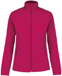 Kariban Női MAUREEN cipzáras polár pulóver, Kariban KA907, Fuchsia-2XL (ka907fu-2xl)