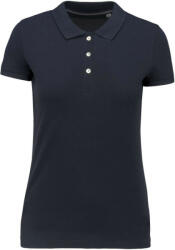 Kariban Női rövid ujjú galléros piké póló, SUPIMA pamutból, Kariban KA2001, Navy-2XL (ka2001nv-2xl)