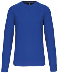 Kariban Uniszex vastag kereknyakú pulóver, Kariban KA442, Light Royal Blue-L (ka442lro-l)