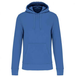 Kariban Férfi organikus kapucnis pulóver, Kariban KA4027, Light Royal Blue-XL (ka4027lro-xl)