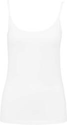 Kariban Női spagetti pántos sztreccs trikó, Kariban KA397, White-2XL (ka397wh-2xl)
