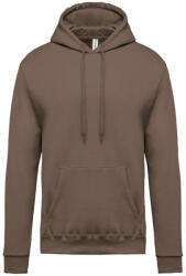 Kariban Férfi kapucnis pulóver, Kariban KA476, Moka Brown-3XL (ka476mb-3xl)