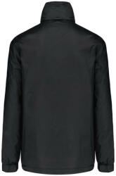 Kariban Uniszex rejtett kapucnis széldzseki hálós béléssel, Kariban KA632, Black-XL (ka632bl-xl)