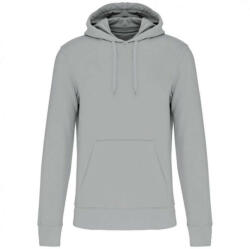 Kariban Férfi organikus kapucnis pulóver, Kariban KA4027, Snow Grey-3XL (ka4027sngr-3xl)