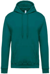 Kariban Férfi kapucnis pulóver, Kariban KA476, Emerald Green-2XL (ka476emg-2xl)
