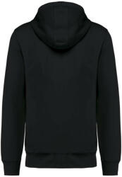 Kariban Uniszex organikus kapucnis vastag pulóver, Kariban KA4009, Black-S (ka4009bl-s)