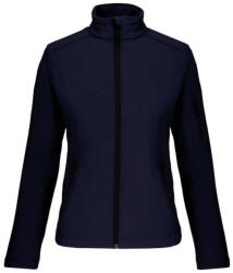 Kariban Női 3 rétegű softshell dzseki, Kariban KA400, Navy-3XL (ka400nv-3xl)