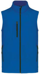 Kariban Férfi 3 rétegű softshell mellény, Kariban KA403, Aqua Blue-3XL (ka403aq-3xl)