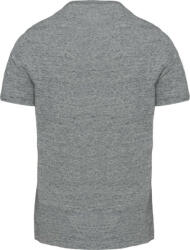 Kariban Férfi rövid ujjú környakas vintage póló, Kariban KV2106, Slub Grey Heather-2XL (kv2106sgh-2xl)