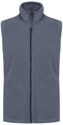 Kariban Férfi LUCA polár mellény, Kariban KA913, French Navy Heather-4XL (ka913fnvh-4xl)