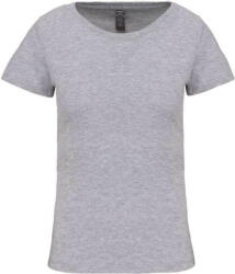 Kariban Női organikus kereknyakú rövid ujjú póló, Kariban KA3026IC, Oxford Grey-XL (ka3026icoxg-xl)