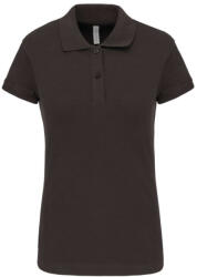 Kariban Női galléros sztreccs piké póló, Kariban KA240, Dark Grey-XS (ka240dg-xs)