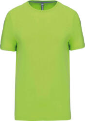 Kariban Férfi jersey rövid ujjú póló, Kariban KA356, Lime-L (ka356li-l)