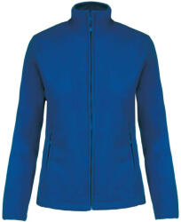 Kariban Női MAUREEN cipzáras polár pulóver, Kariban KA907, Royal Blue-4XL (ka907ro-4xl)