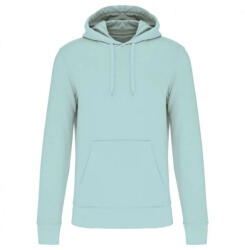 Kariban Férfi organikus kapucnis pulóver, Kariban KA4027, Ice Mint-4XL (ka4027icm-4xl)