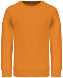 Kariban Gyermek környakas pulóver, Kariban KA475, Orange-12/14 (ka475or-12-14)