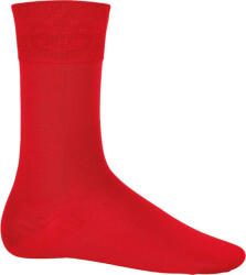 Kariban Uniszex mélybordás férfi zokni, Kariban KA813, Red-39/42 (ka813re-39-42)