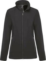 Kariban Női két rétegű softshell dzseki, Kariban KA425, Titanium-2XL (ka425tit-2xl)